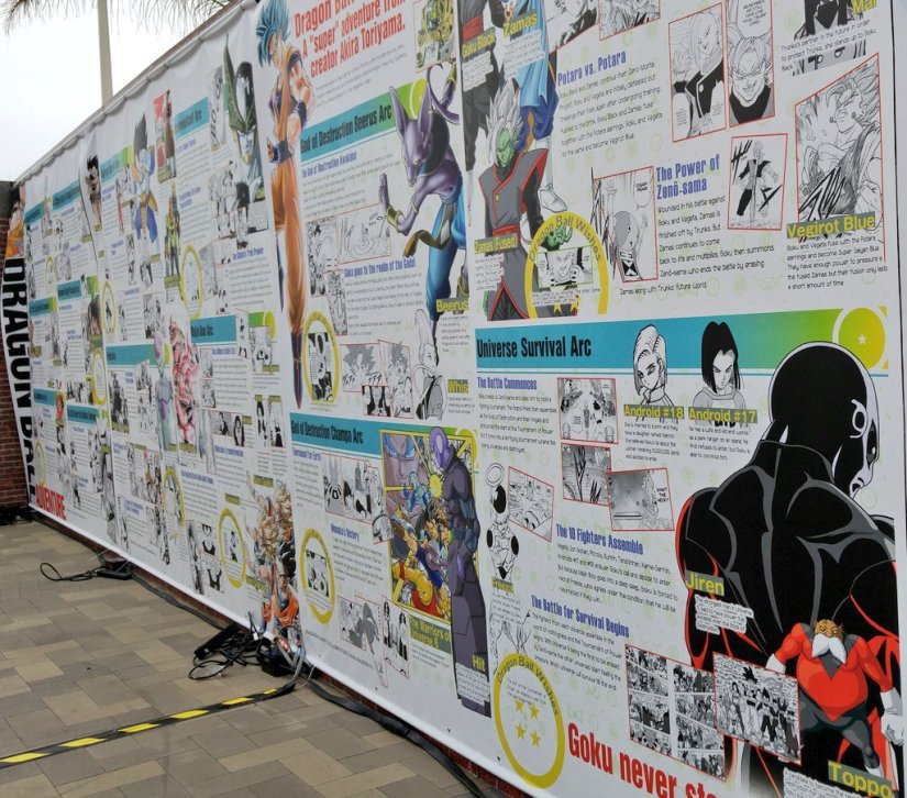 dragonball exhibit